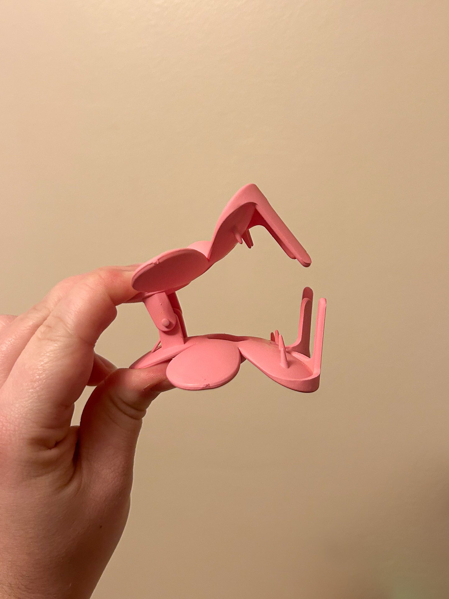 Cutout Flower Claw Clip