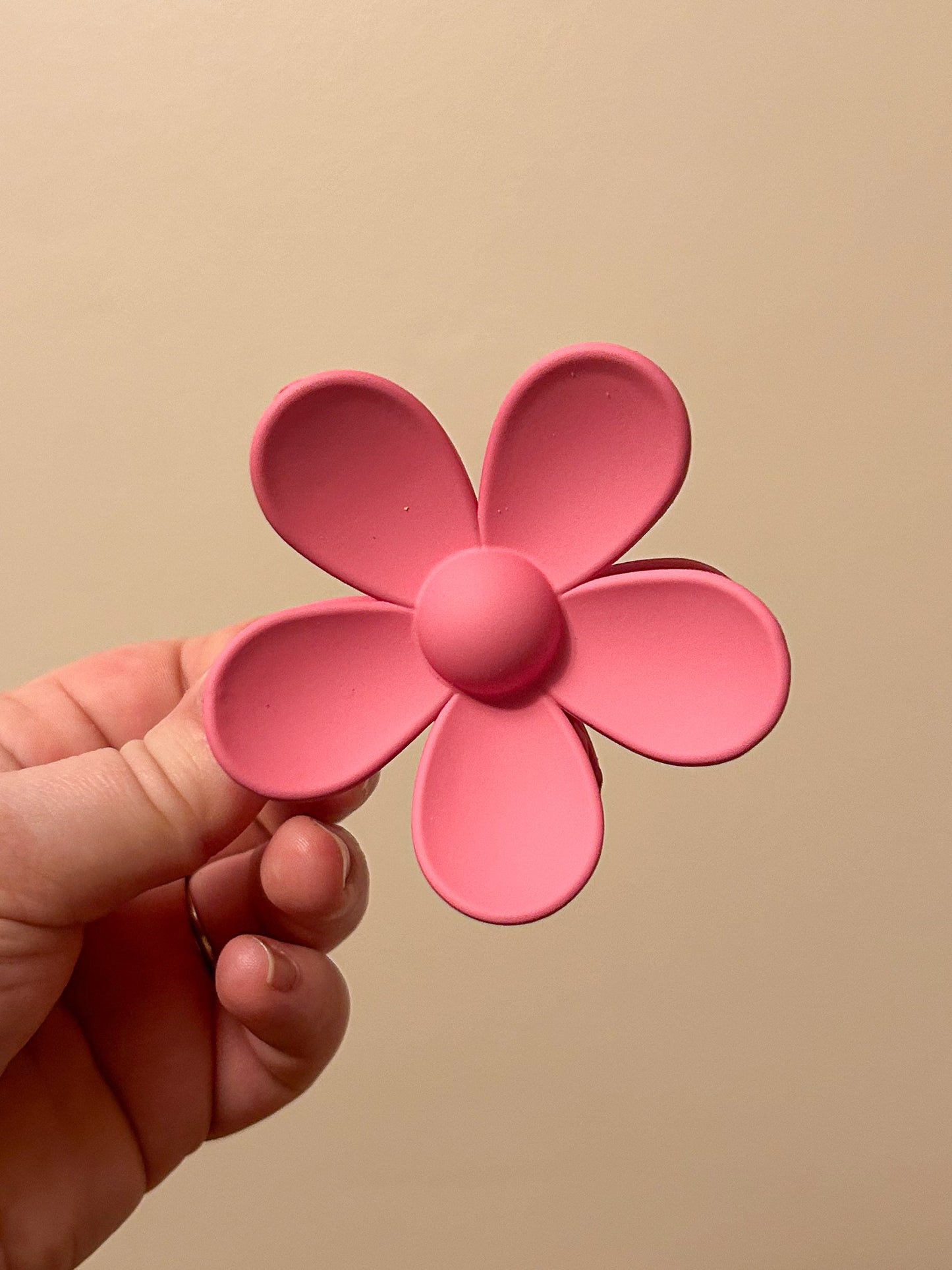 Bright Flower Claw Clip