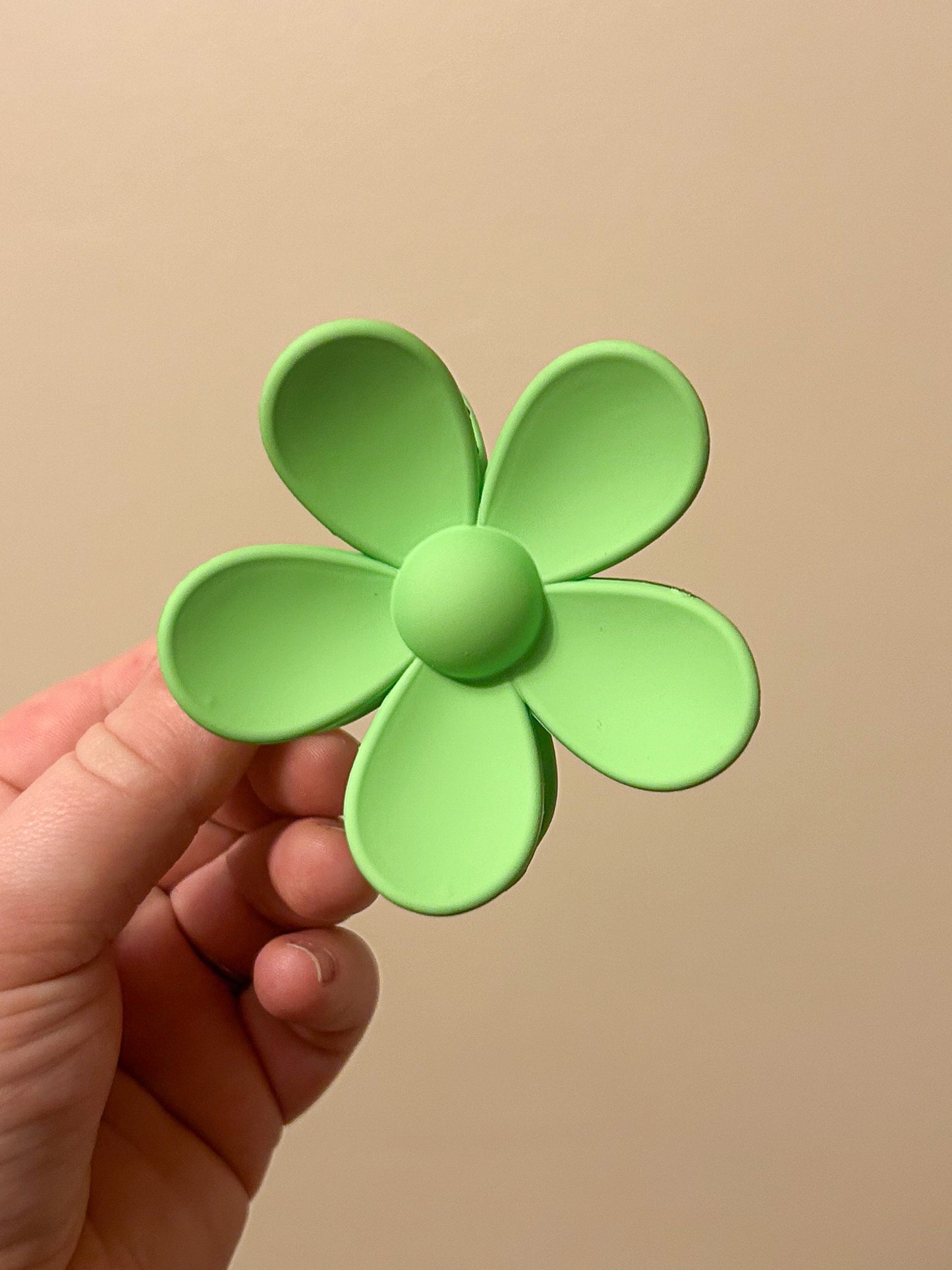 Bright Flower Claw Clip