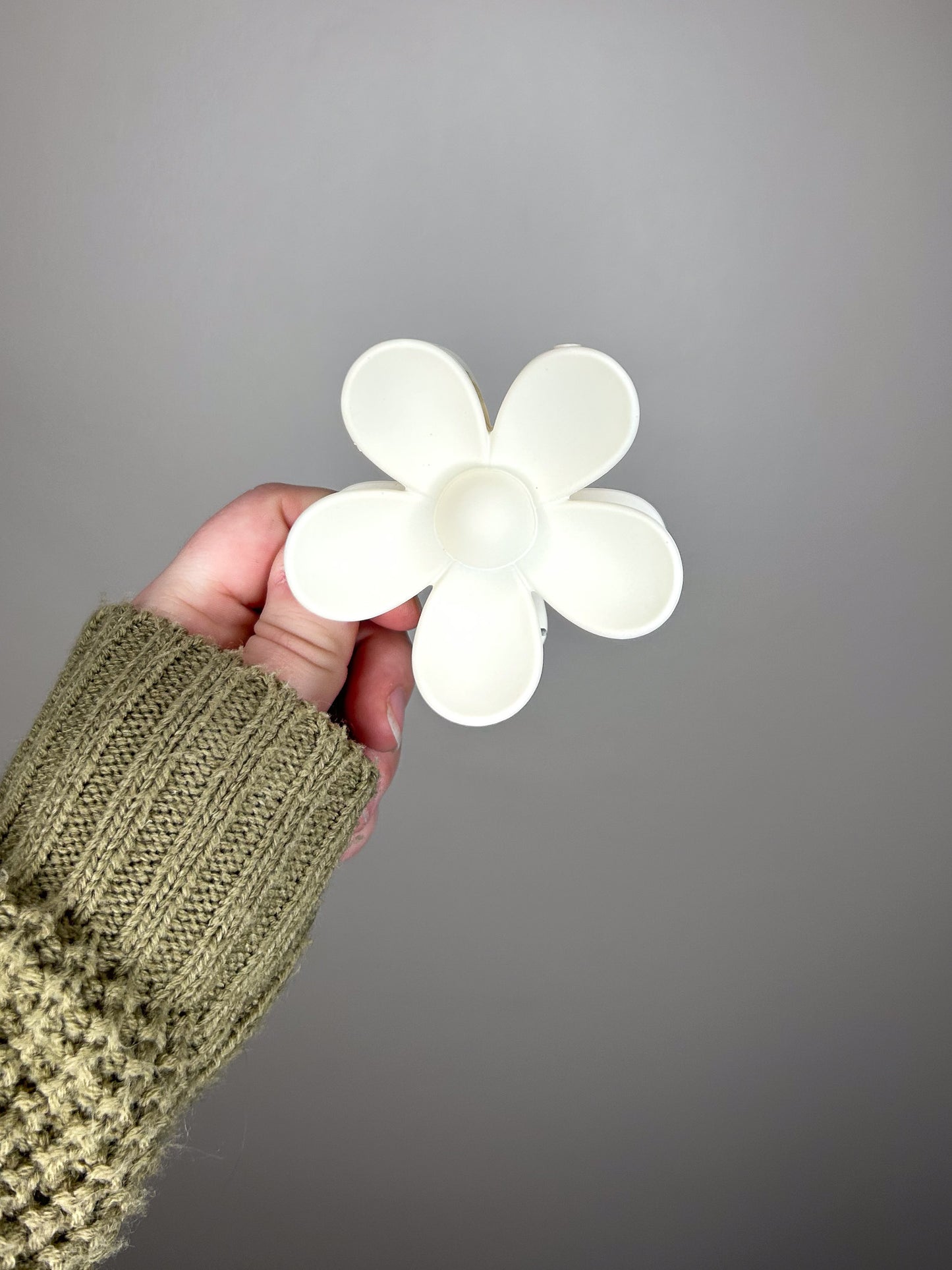 Flower Claw Clip