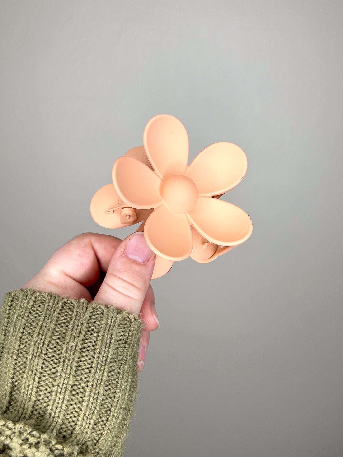 Flower Claw Clip