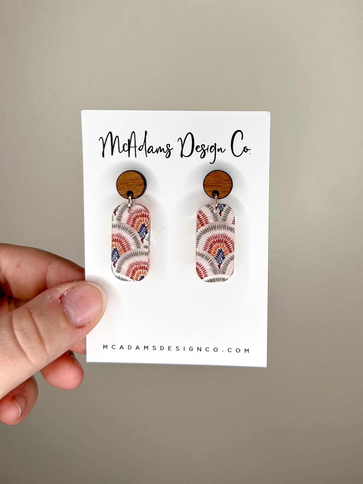 Boho Acrylic Earrings