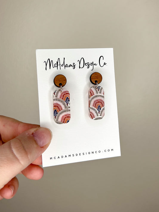 Boho Acrylic Earrings