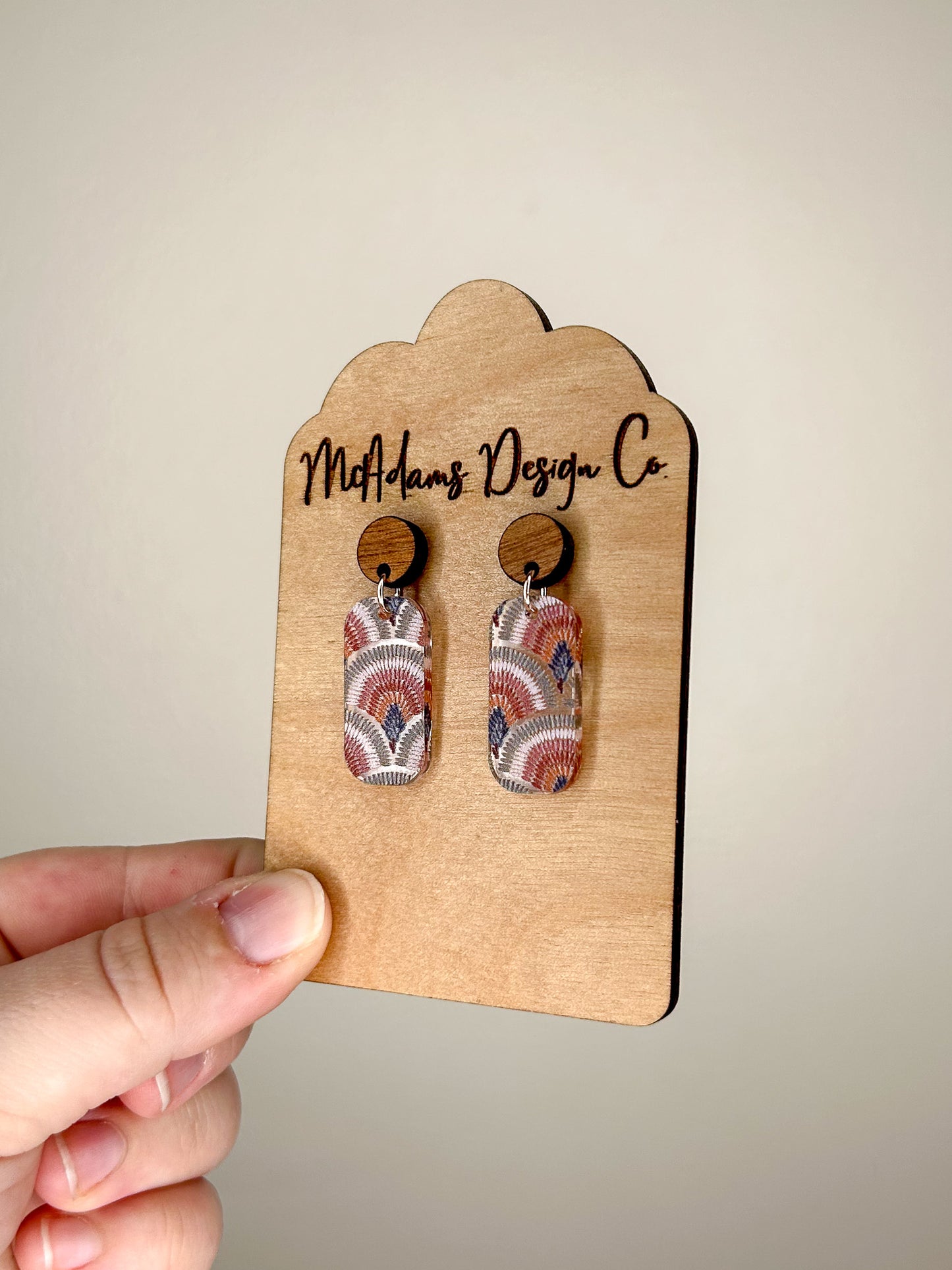 Boho Acrylic Earrings