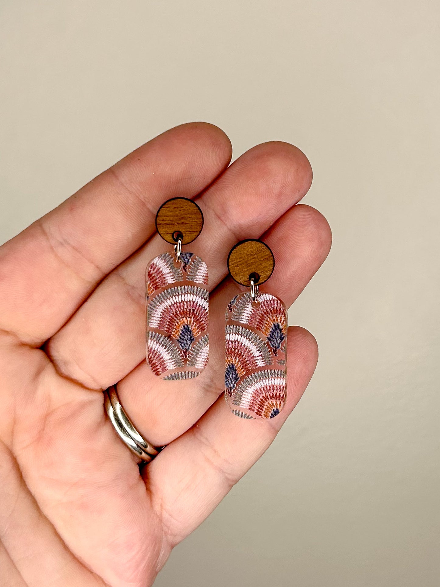 Boho Acrylic Earrings