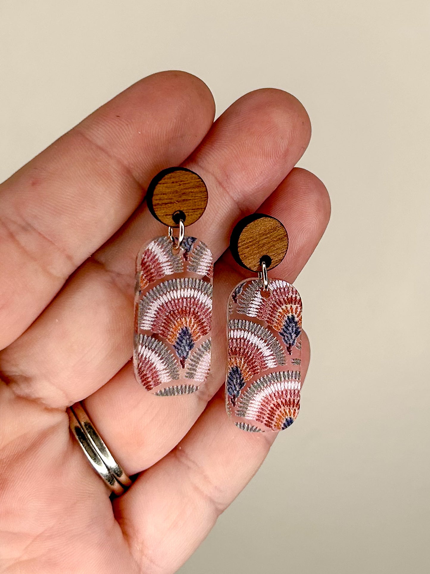 Boho Acrylic Earrings