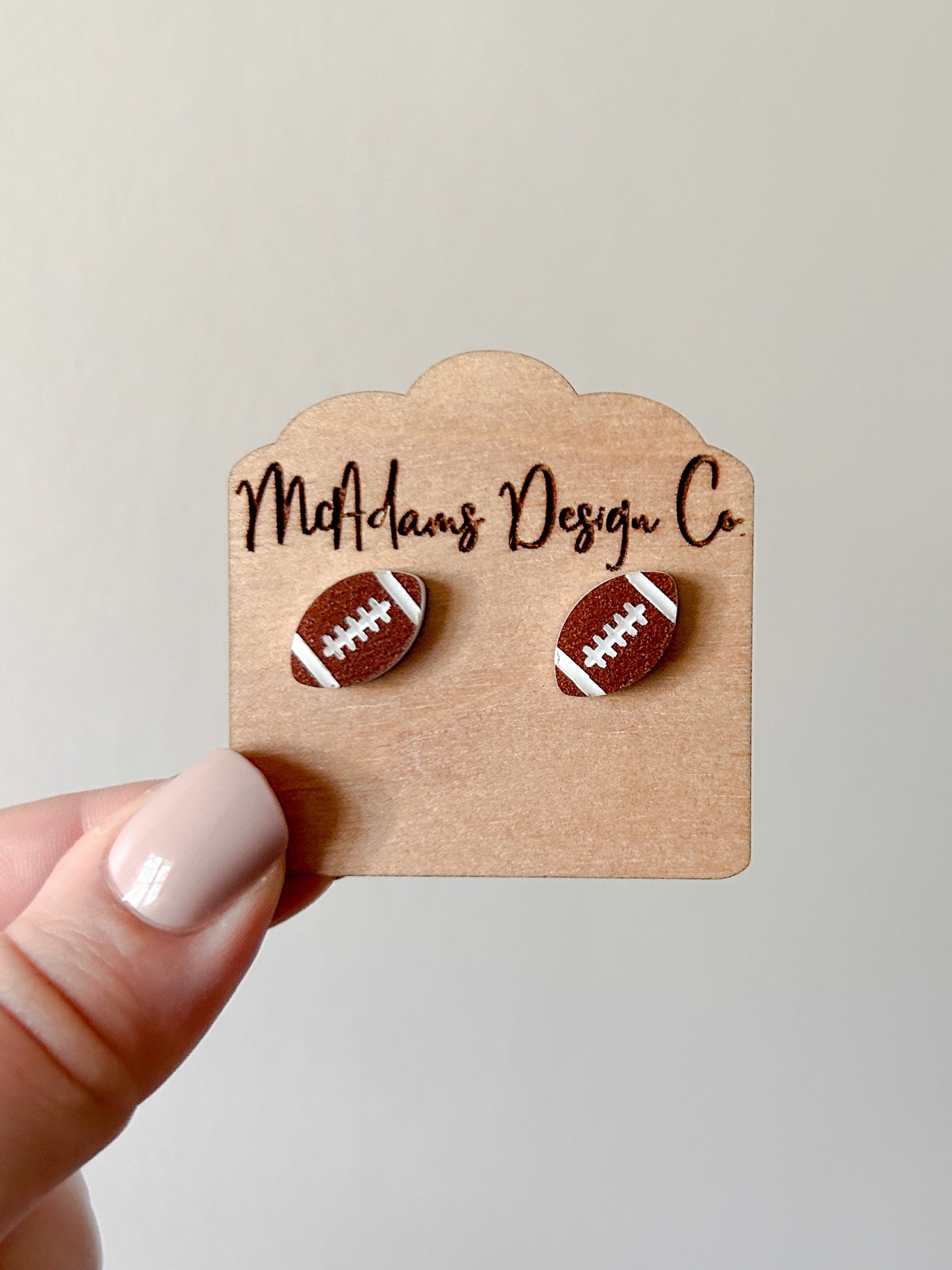 Acrylic Football Studs