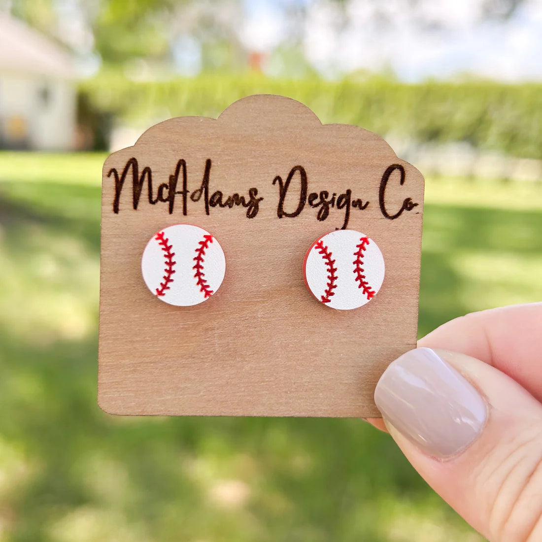 Acrylic Sports Studs (5 Pairs)
