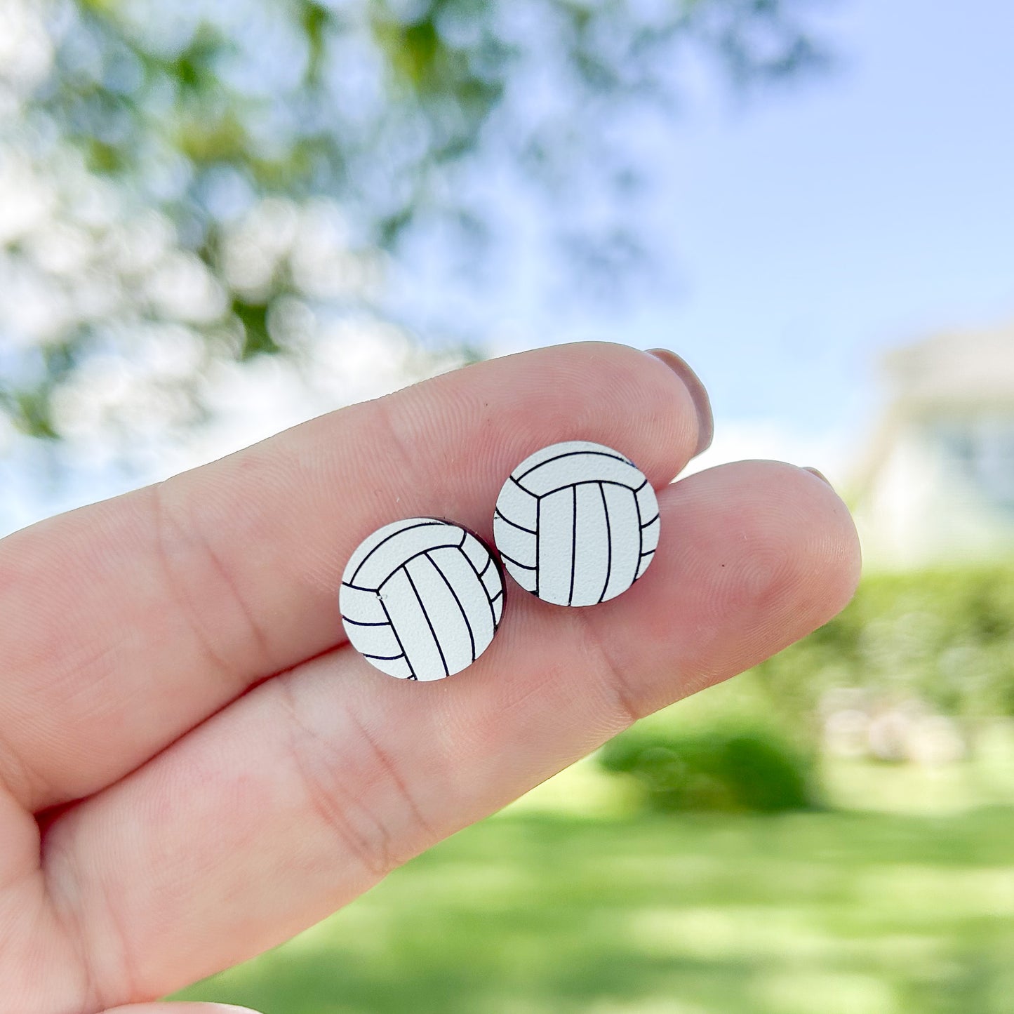 Acrylic Volleyball Studs
