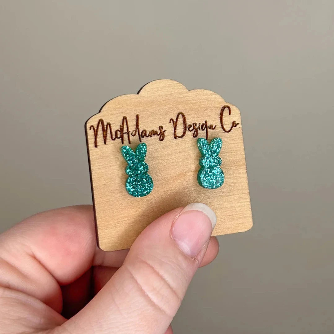 Acrylic Peep Studs (5 Pairs)