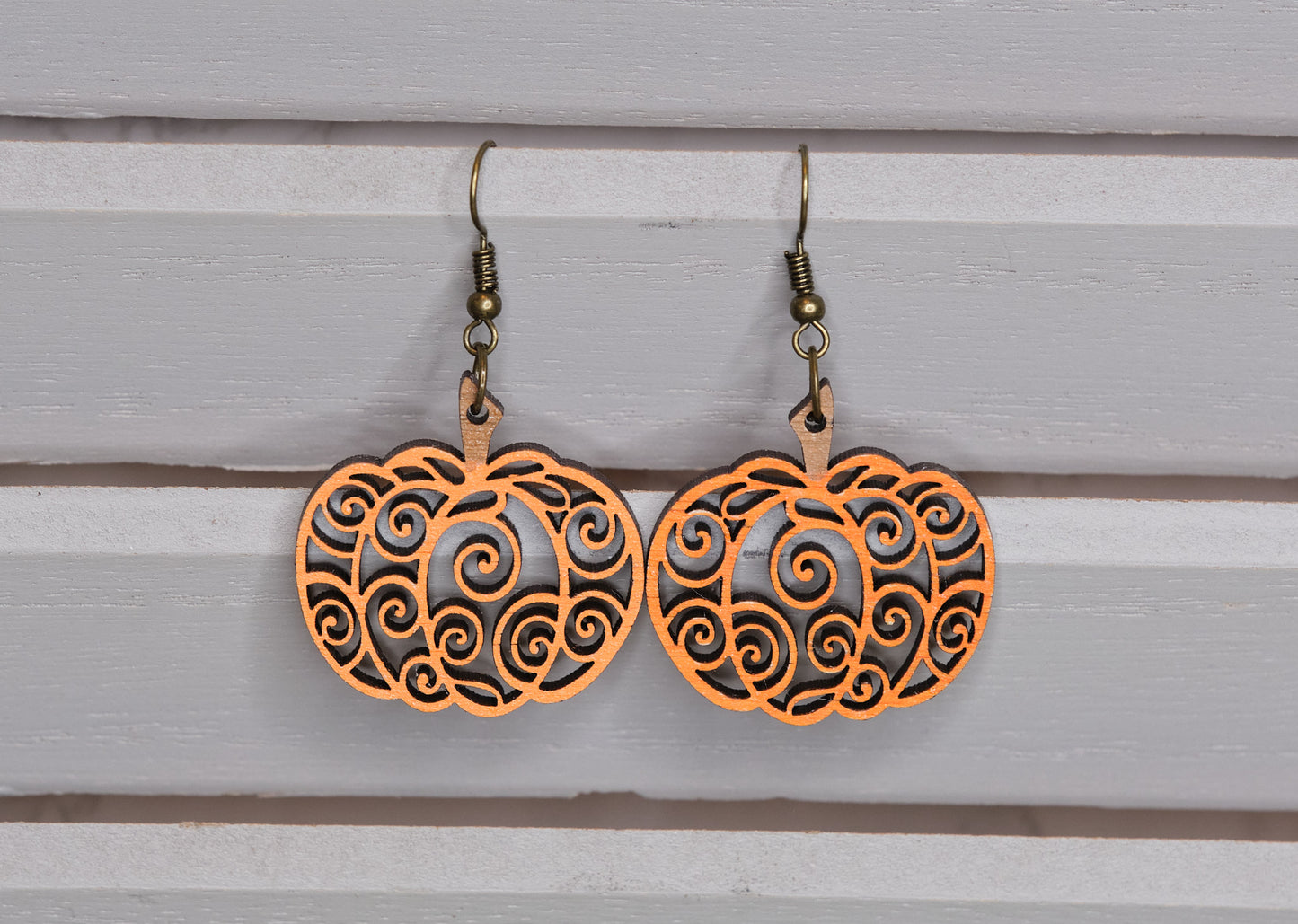 Pumpkin Swirl Earrings