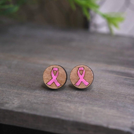 Breast Cancer Awareness Stud
