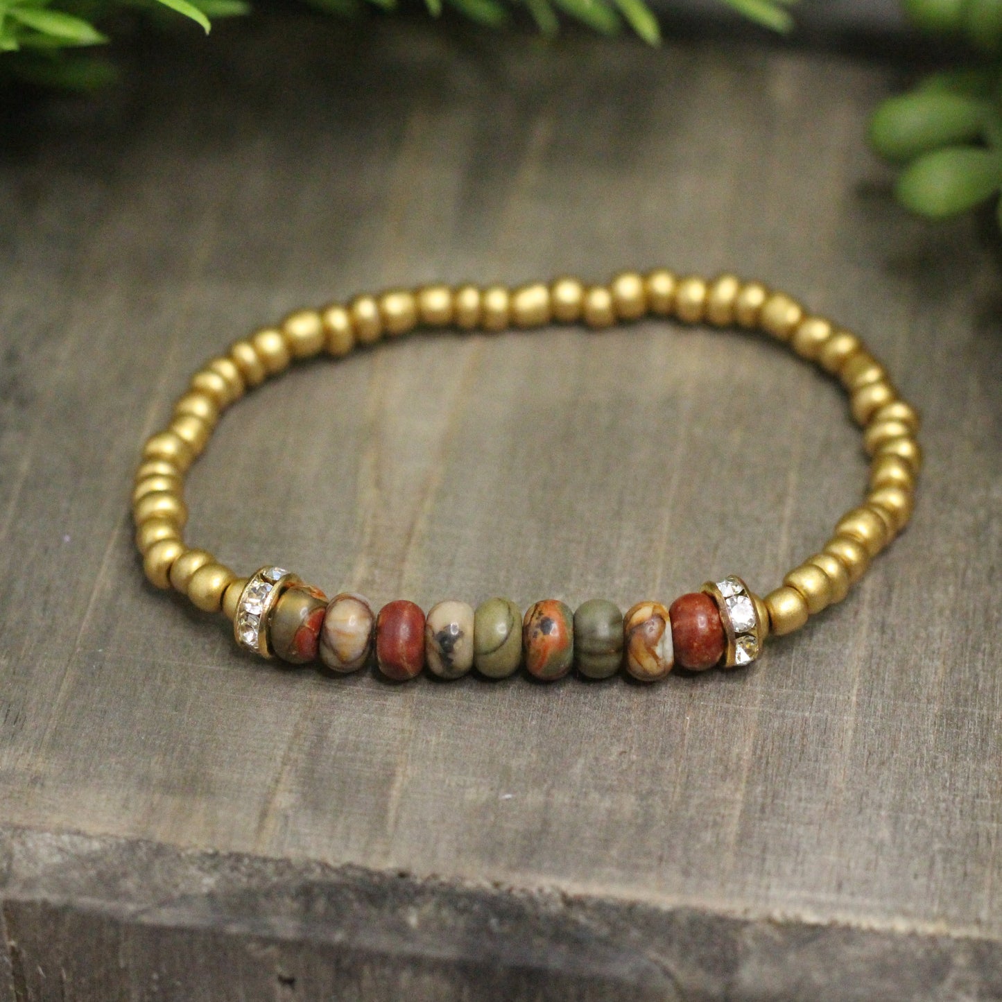 Rock Beaded Bracelet