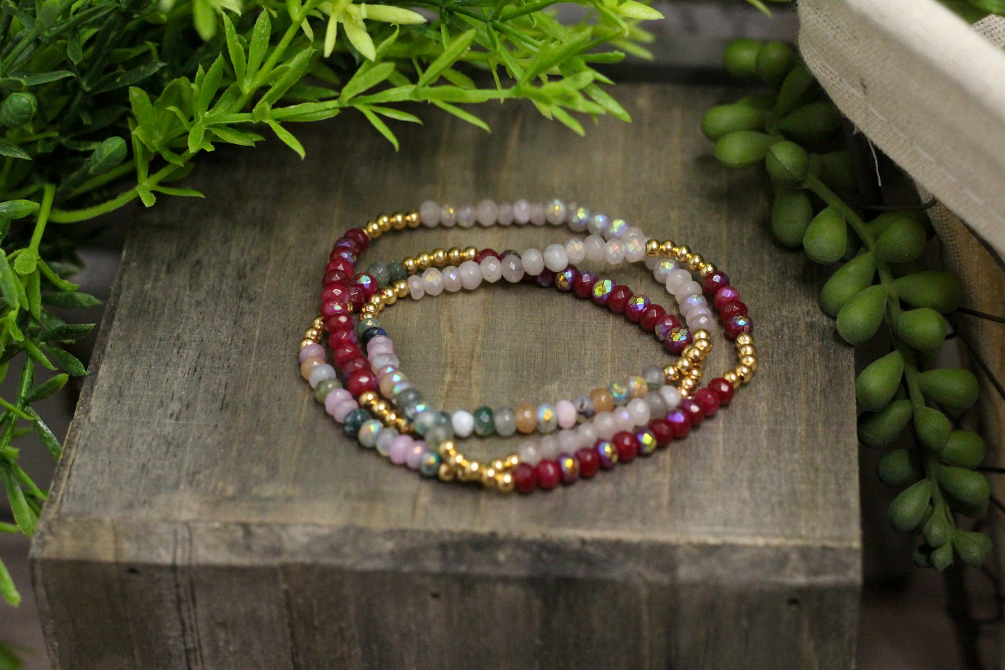 Wine Bracelet Stack