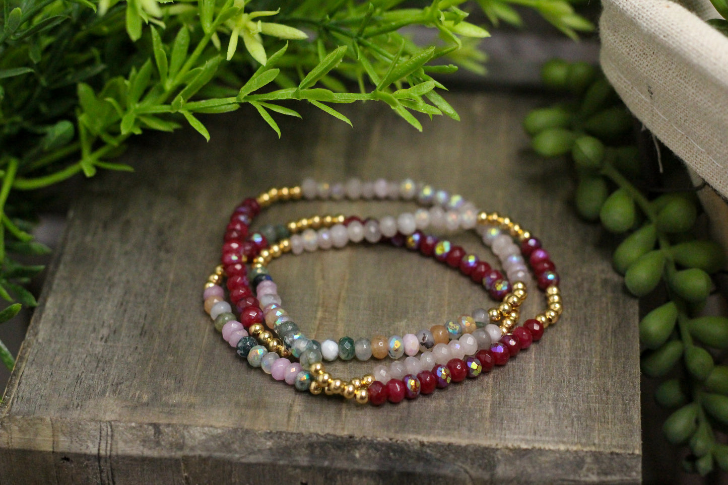 Wine Bracelet Stack