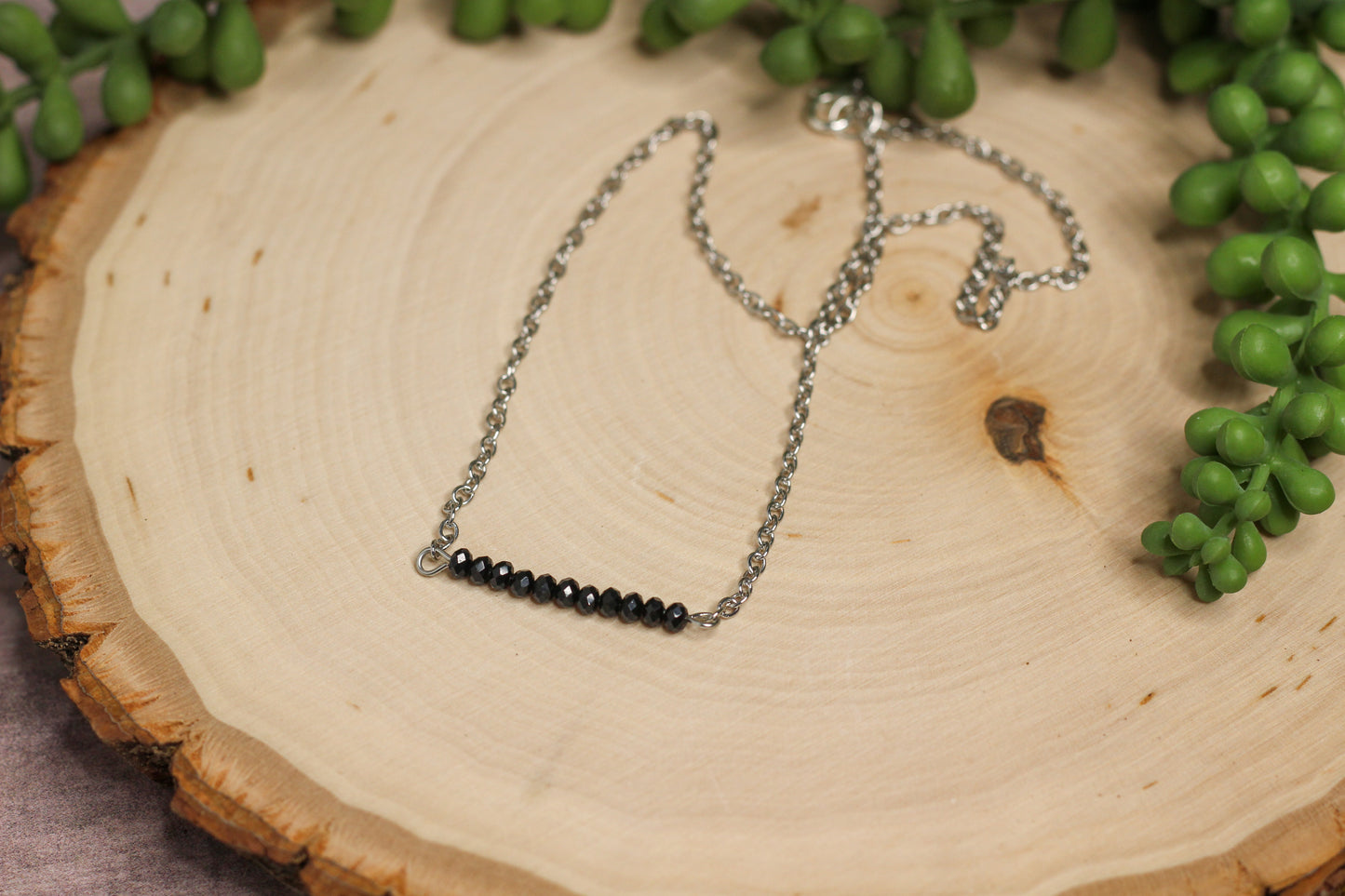 Night Beaded Necklace