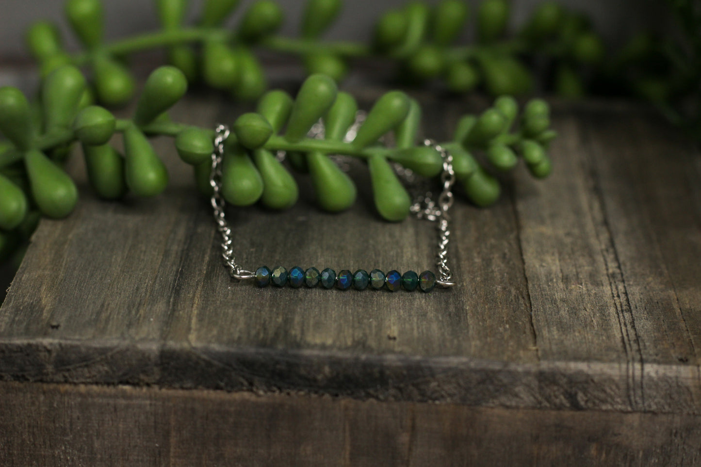 Galaxy Beaded Necklace