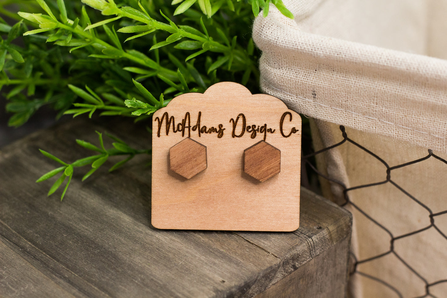 Hexagon Studs