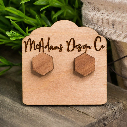 Hexagon Studs