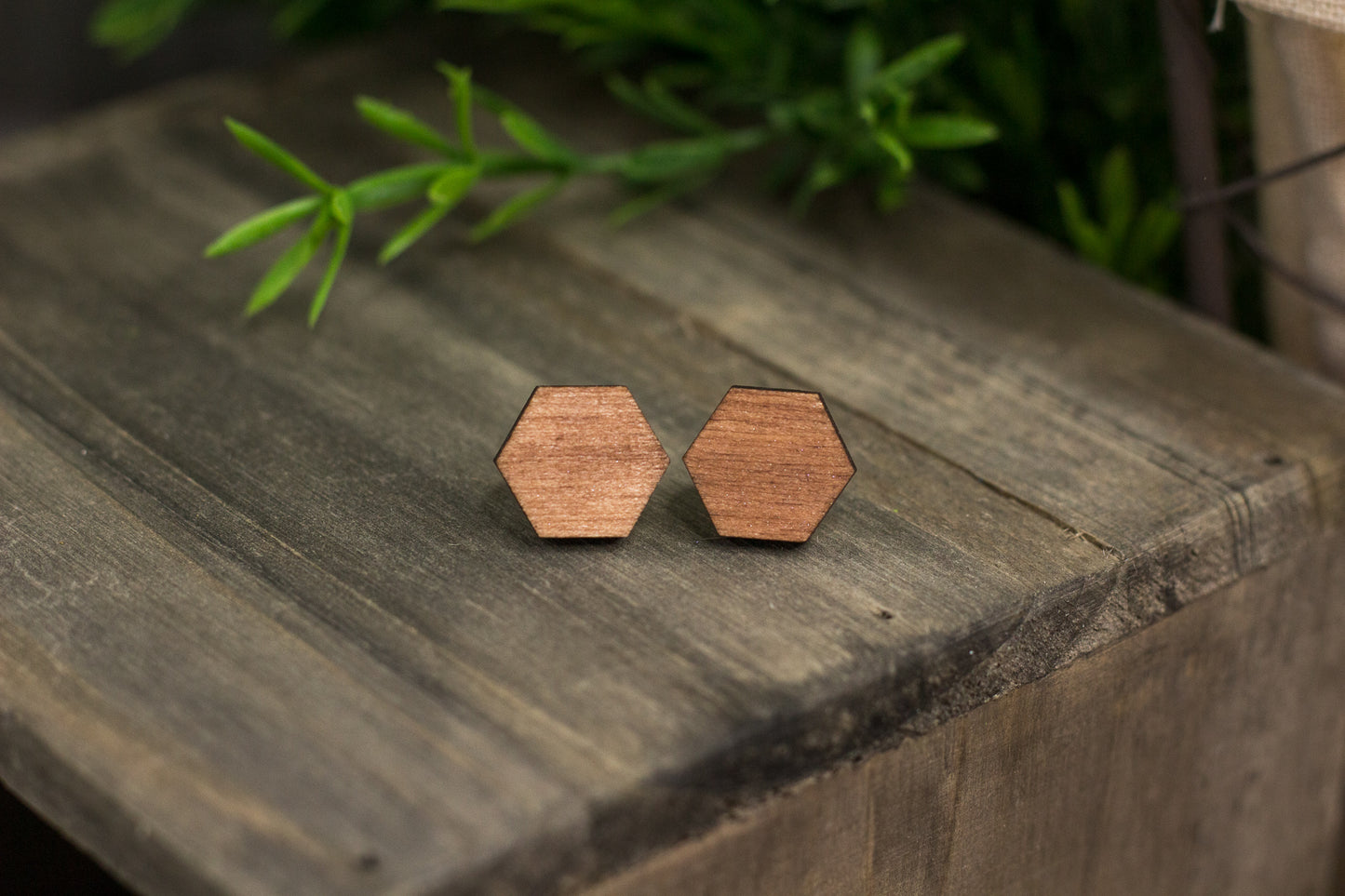 Hexagon Studs