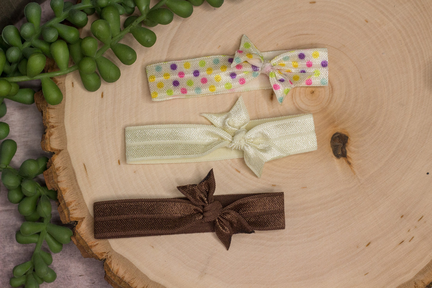 Knotted Hair Tie Set