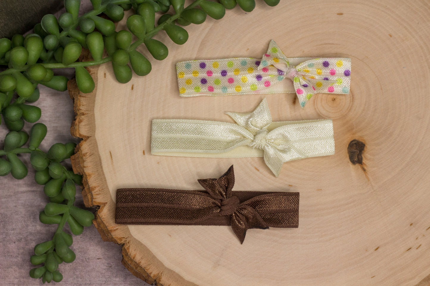 Knotted Hair Tie Set