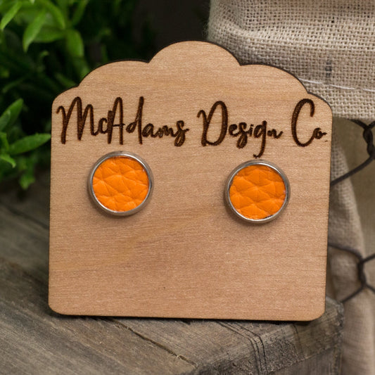 Faux Leather Studs