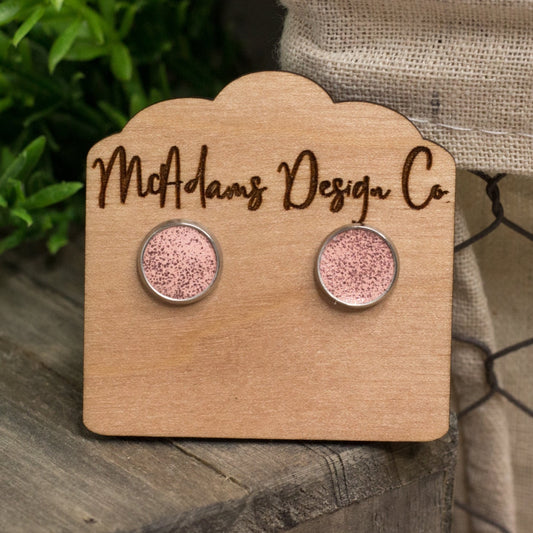 Faux Leather Studs