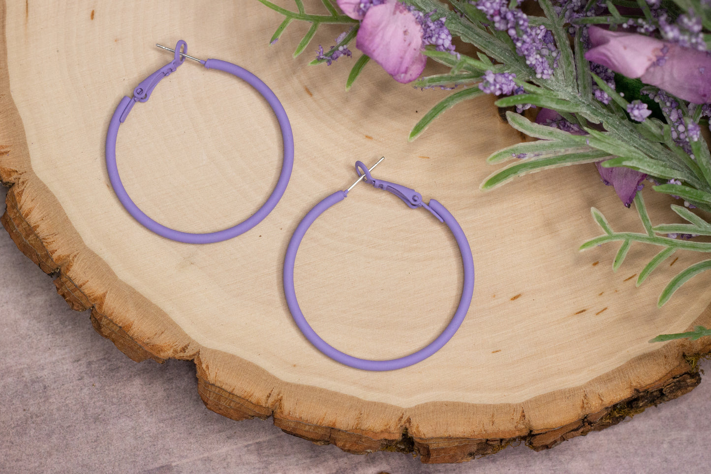 Color Hoops Earrings