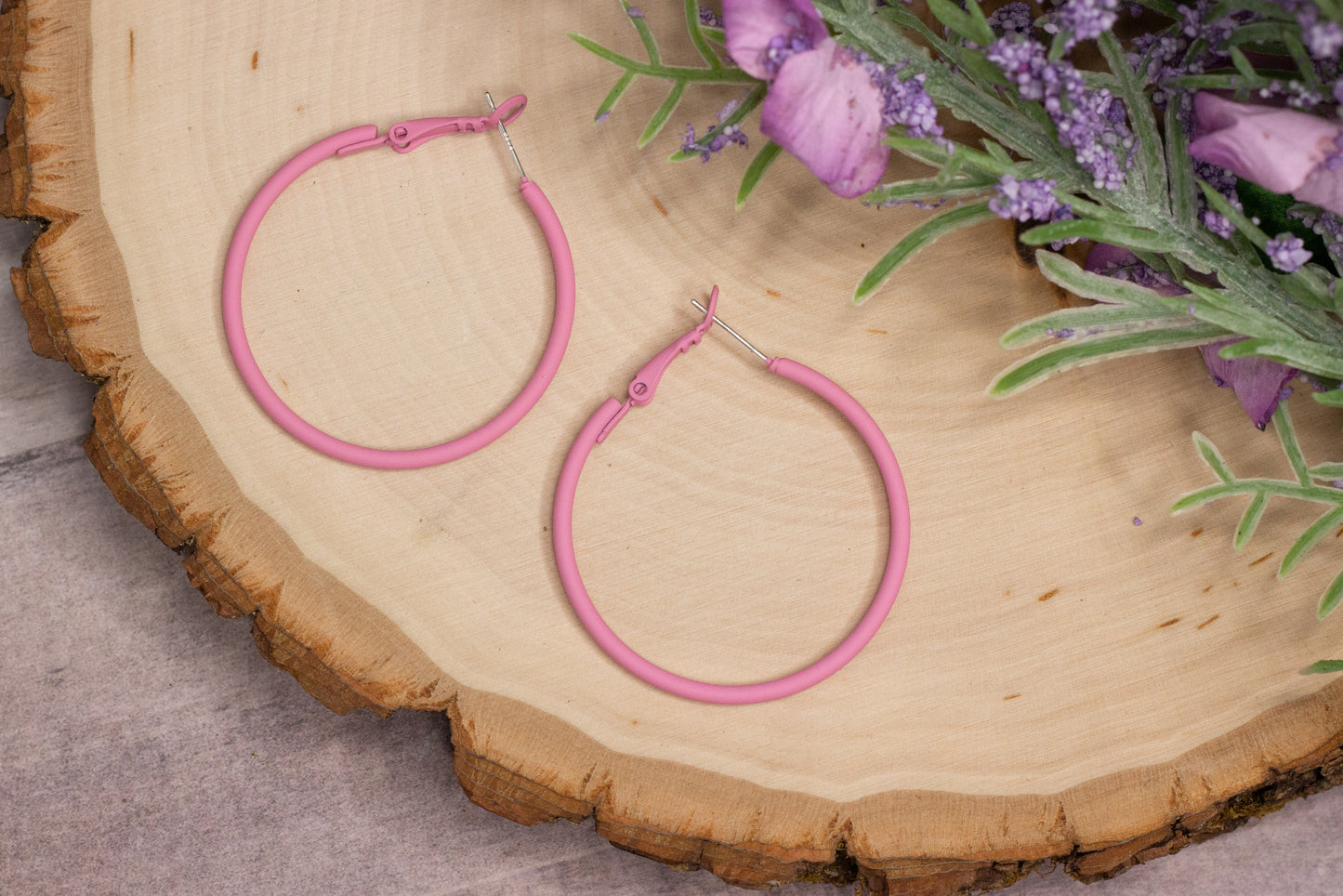 Color Hoops Earrings