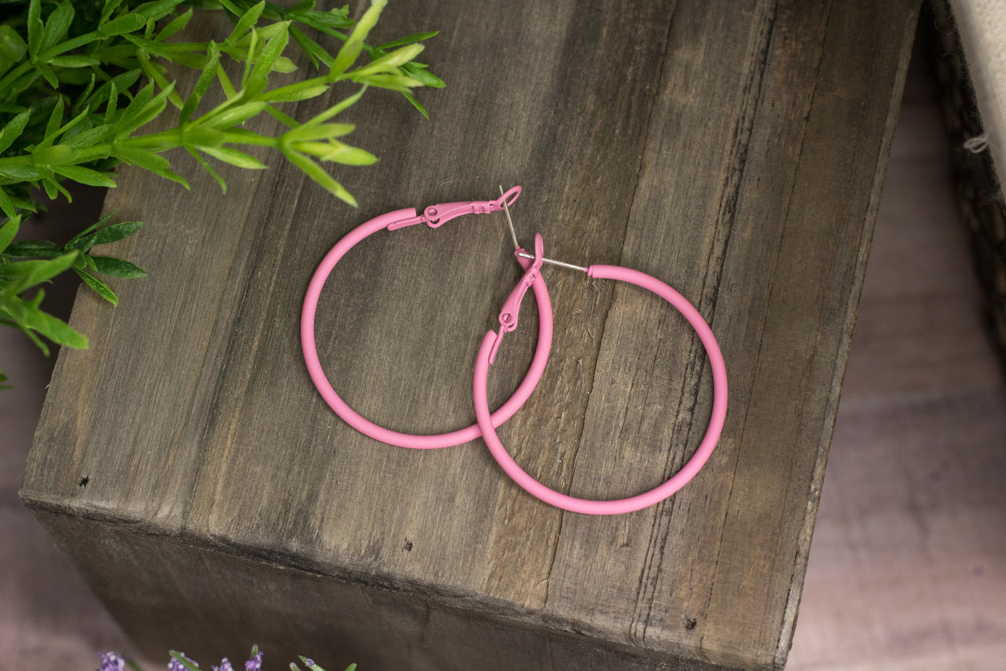 Color Hoops Earrings