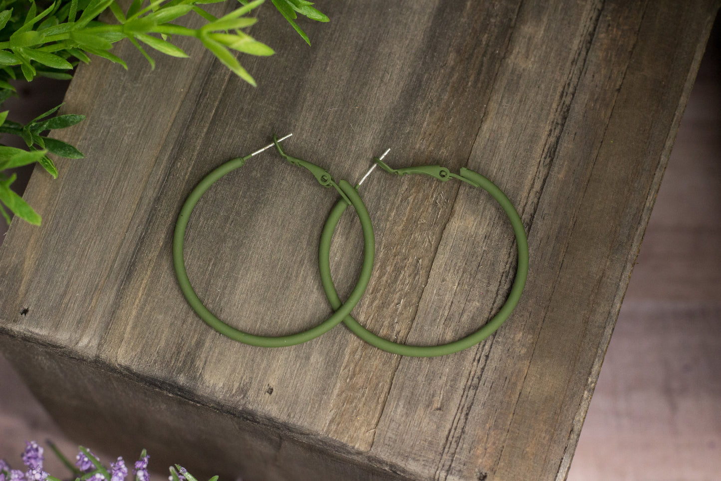 Color Hoops Earrings