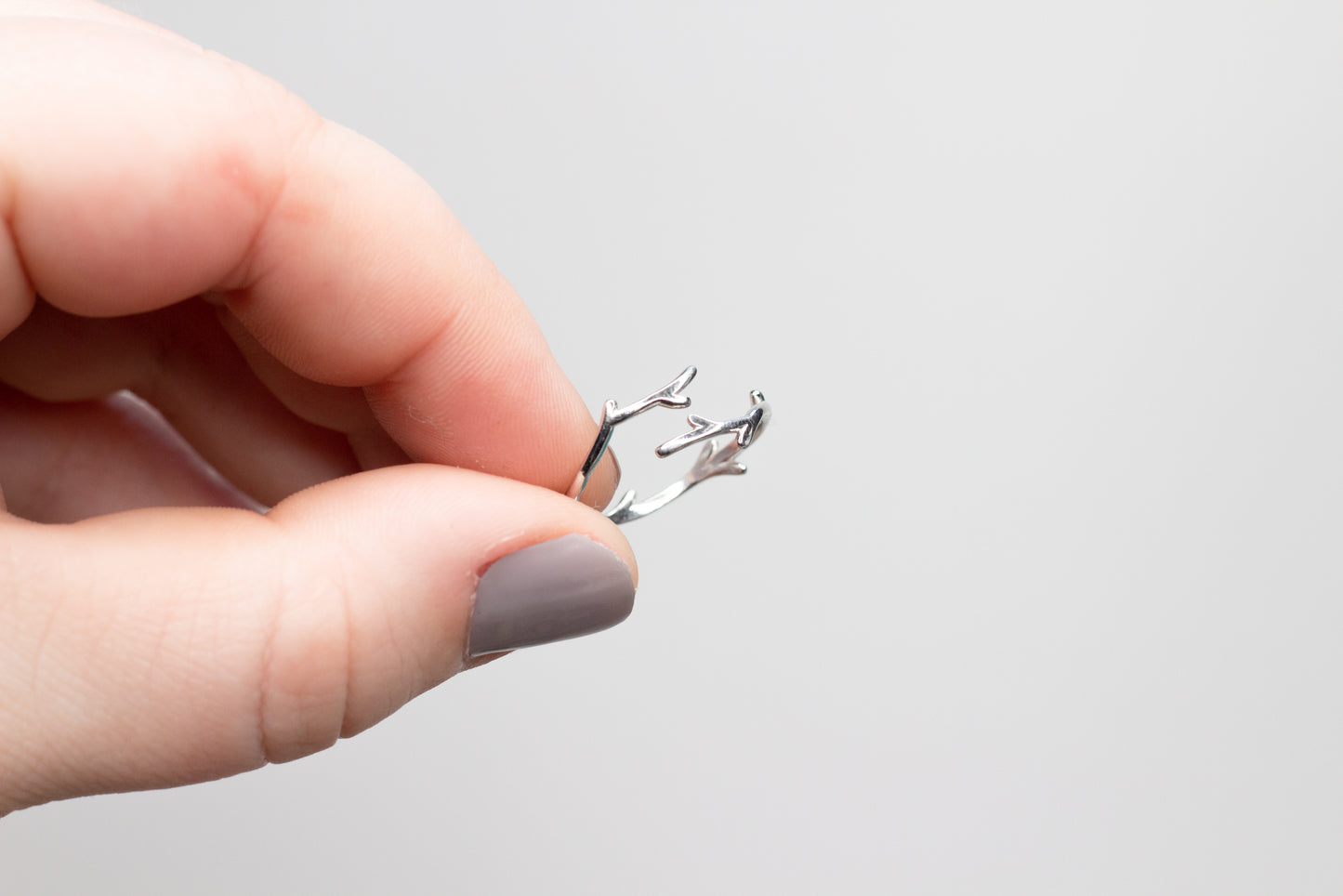 Sterling Silver Branch Ring