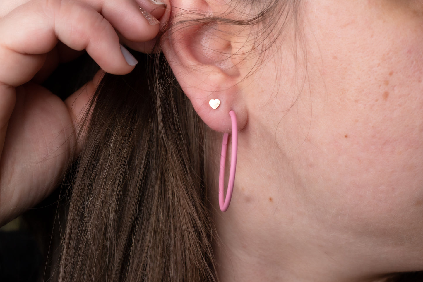 Color Hoops Earrings