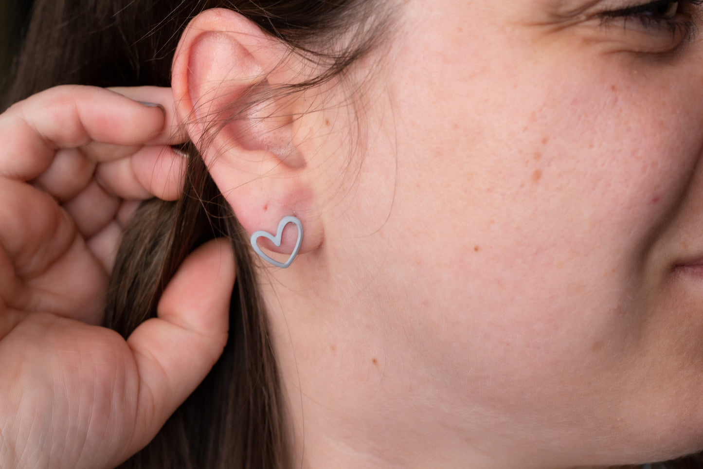 Mismatched Heart Earrings