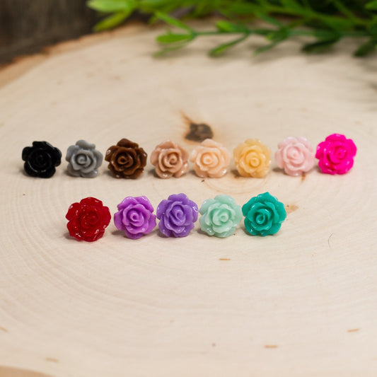 Mini Rose Studs