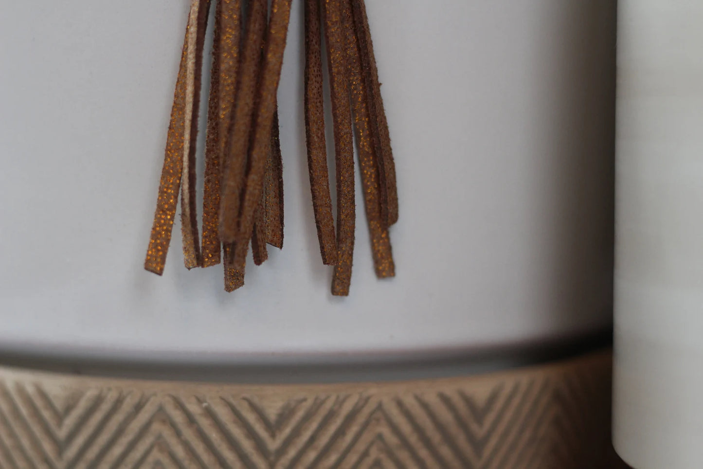 Faux Leather Earrings Tassel Earrings