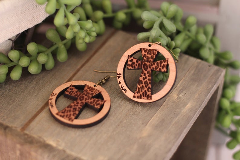 He is Risen Earrings