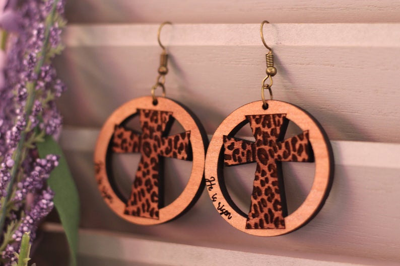 He is Risen Earrings