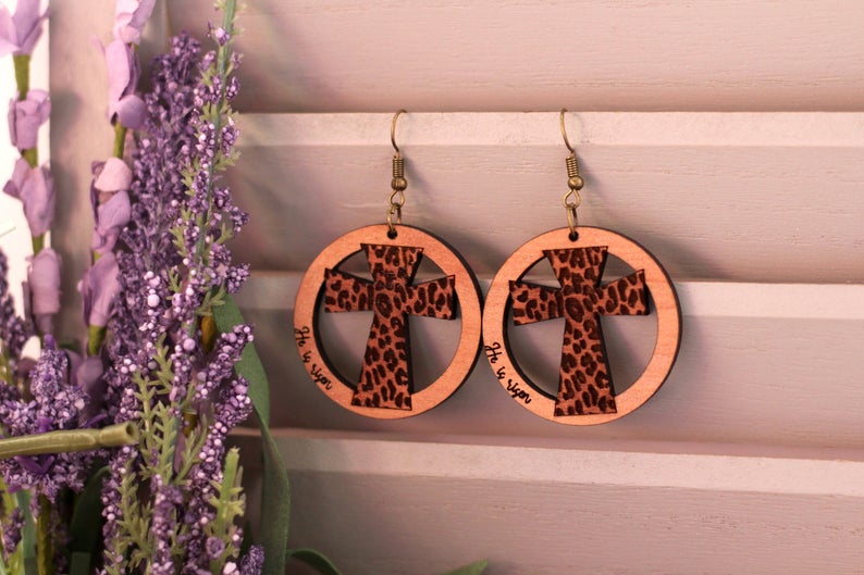 He is Risen Earrings