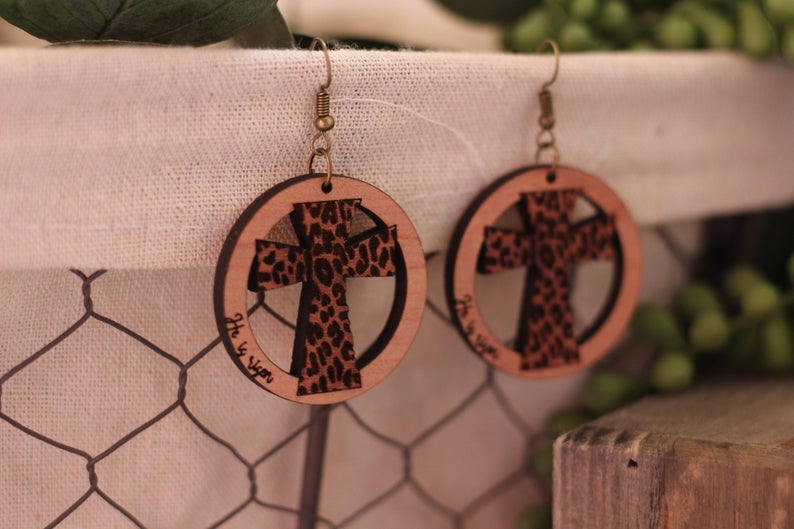 He is Risen Earrings