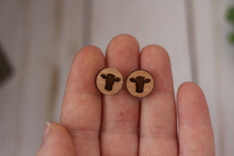 Wooden Cow Studs