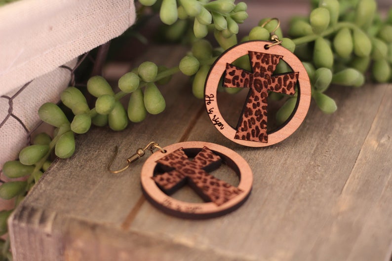 He is Risen Earrings