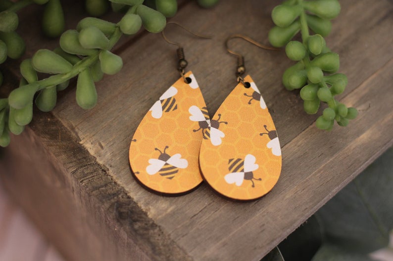 Honeybee Earrings