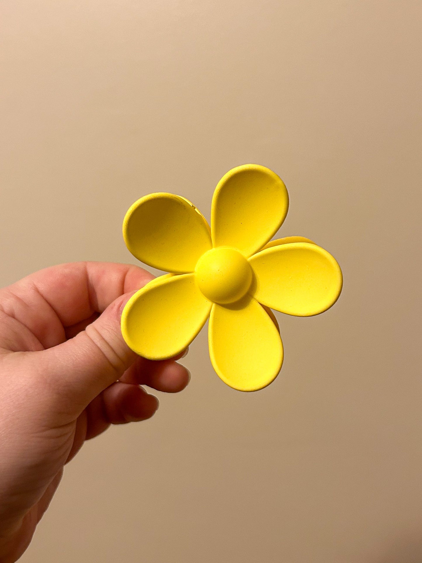 Bright Flower Claw Clip