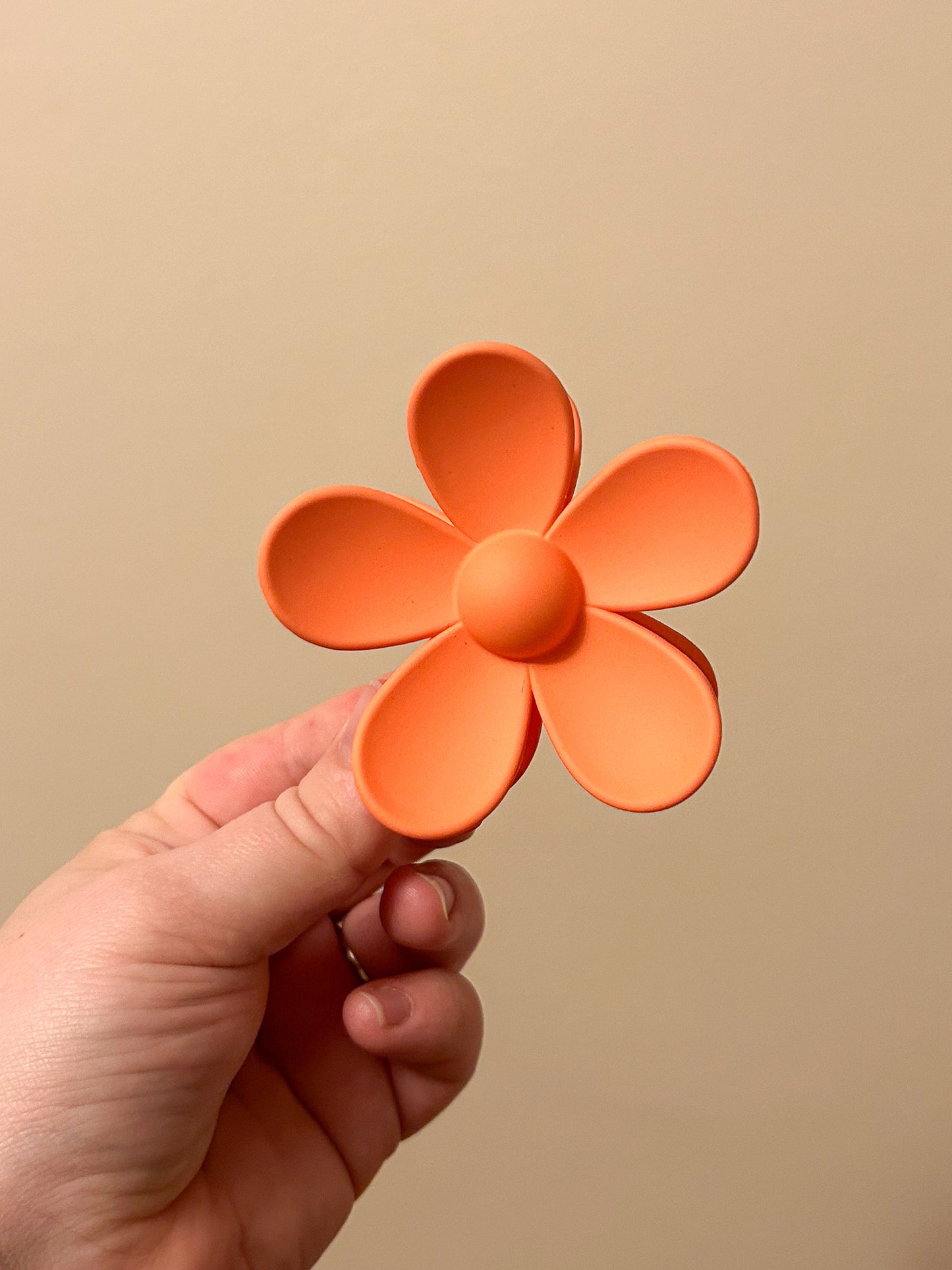 Bright Flower Claw Clip