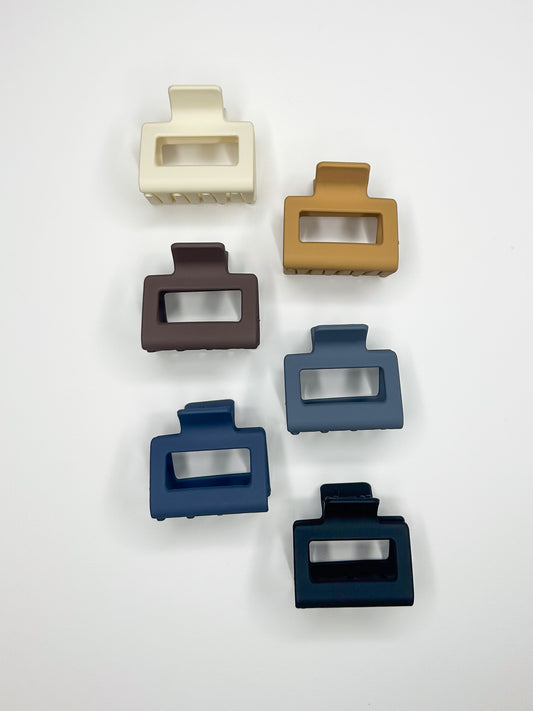 Small Square Claw Clip