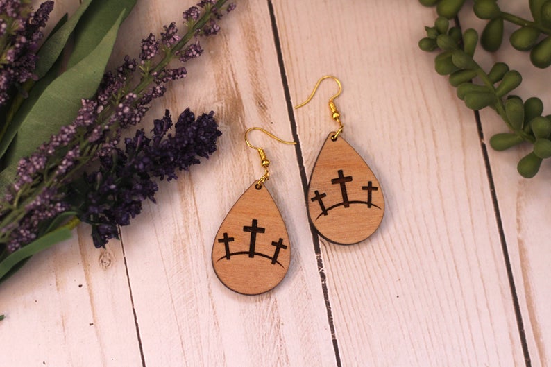 Crosses on Calvary Earrings